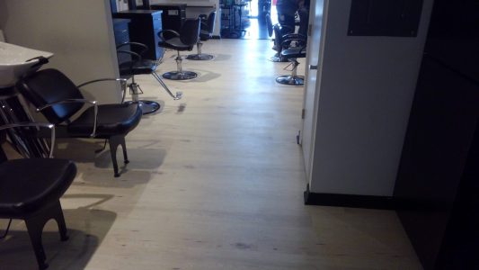 hair salon Floor Installation Baltimore