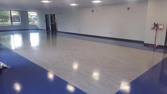Vct flooring
