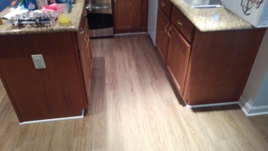 kitchen wood floor Installation Baltimore
