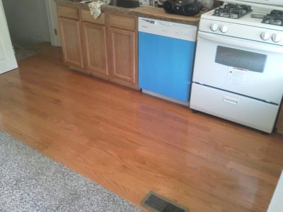 small kitchen floor